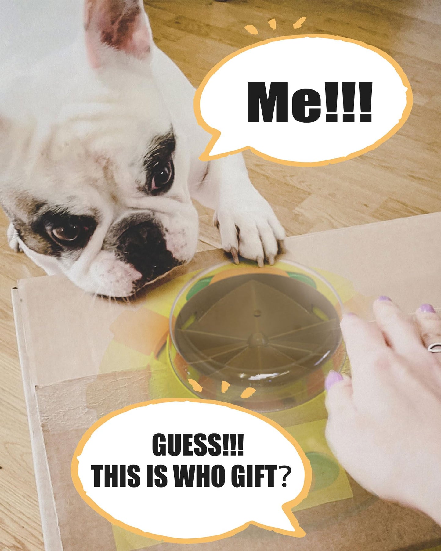 Dog Puzzle Toy - Interactive Slow Feeder & Treat Dispenser