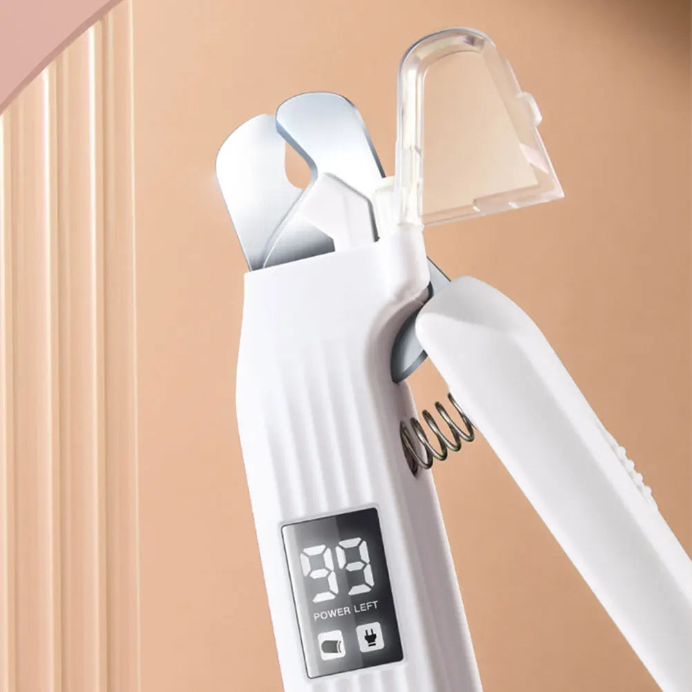 2-in-1 Pet Nail Grinder & Clipper - LED Lights for Safe Trimming