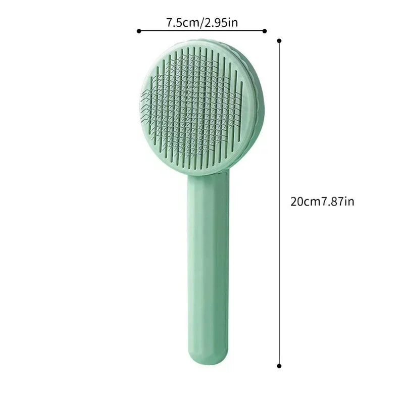Cat Brush Hair Remover - Grooming Tool for Cats & Dogs