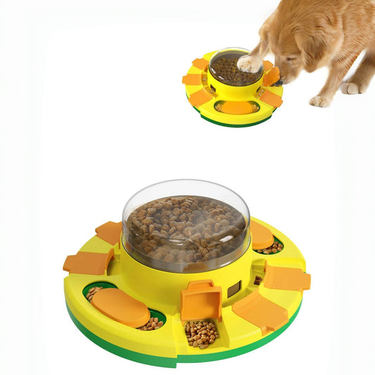 Dog Puzzle Toy - Interactive Slow Feeder & Treat Dispenser