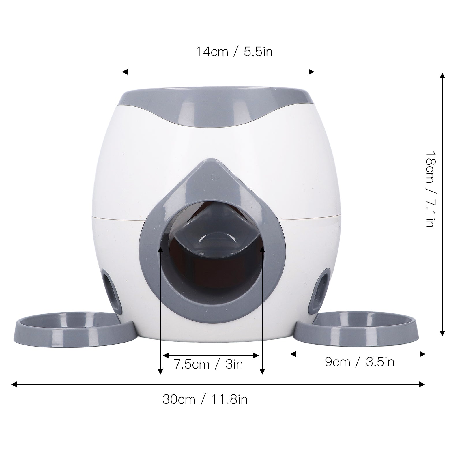 Dog Tennis Ball Machine - Interactive Fetch & Feed Toy