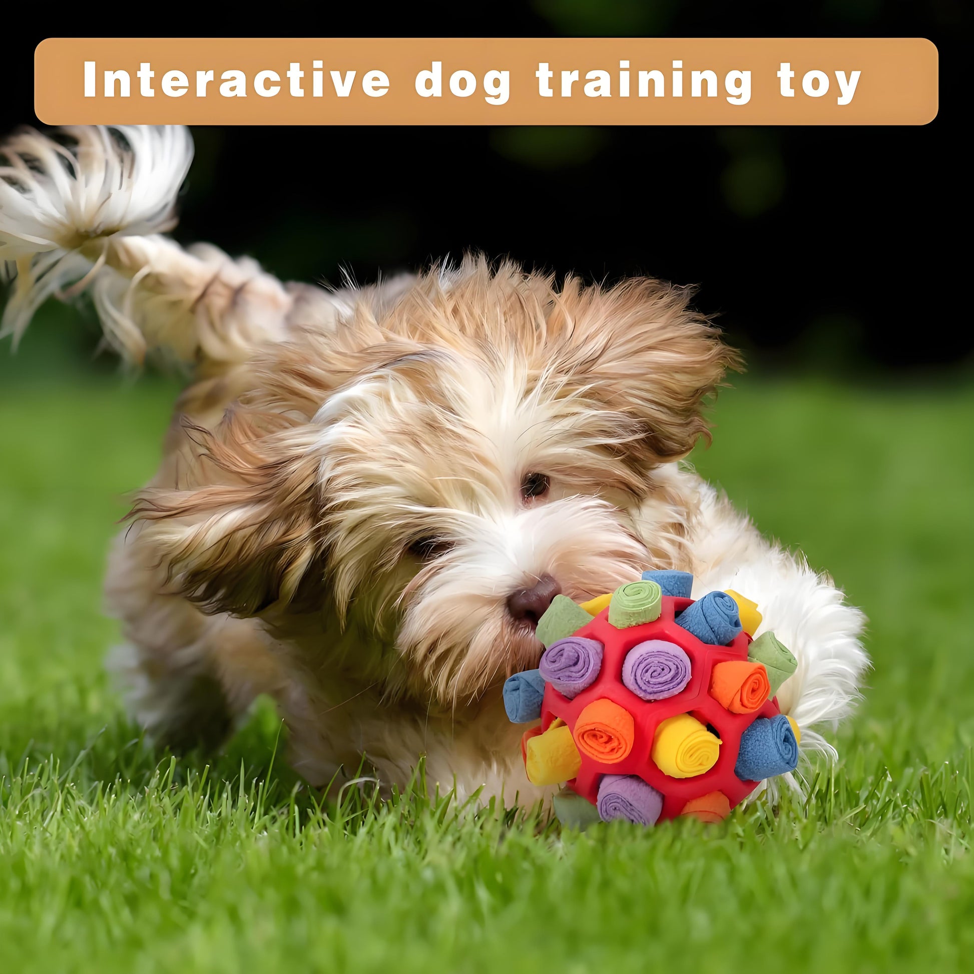Chew-Resistant Snuffle Ball: Mental Stimulation for Dogs