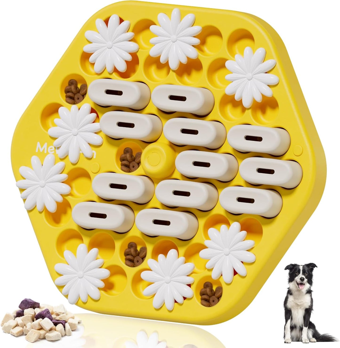 Interactive Dog Puzzle Feeder - Slow Down Mealtime Fun