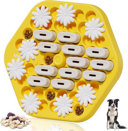 Interactive Dog Puzzle Feeder - Slow Down Mealtime Fun
