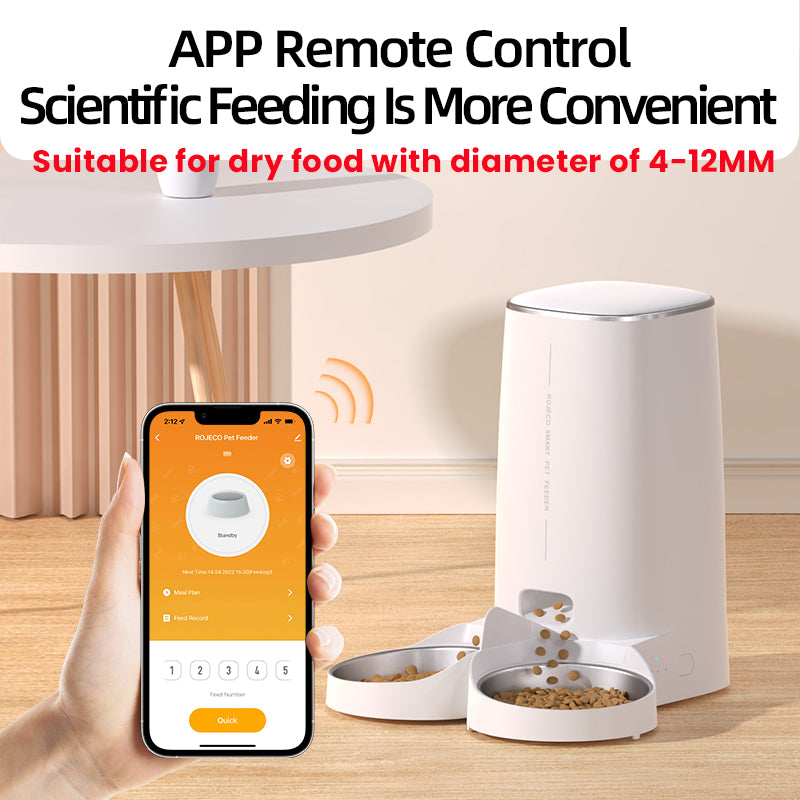 Automatic Cat Feeder - WiFi Controlled Pet Dispenser