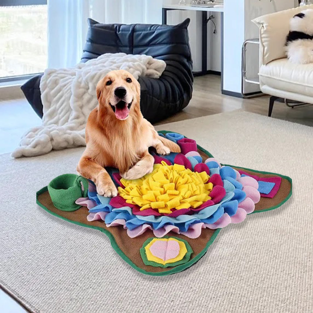 Dog Snuffle Mat - Eco-Friendly Puzzle for Slow Feeding