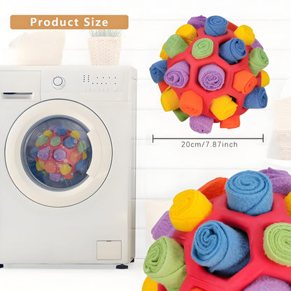 Chew-Resistant Snuffle Ball: Mental Stimulation for Dogs