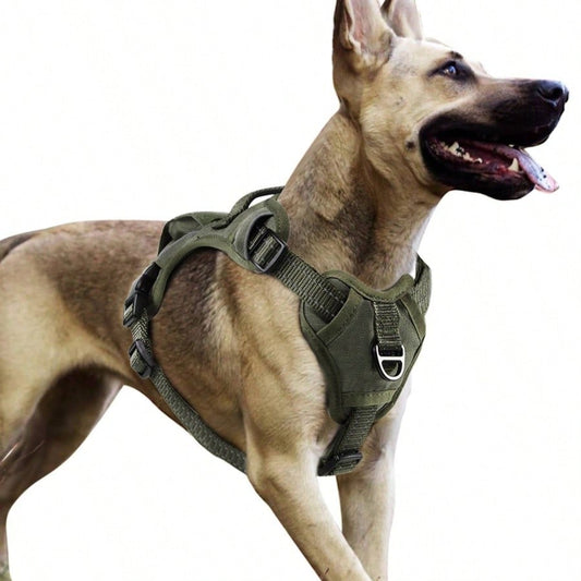 Reflective No Pull Dog Harness - Medium, Easy Walk, Adjustable