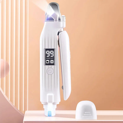 2-in-1 Pet Nail Grinder & Clipper - LED Lights for Safe Trimming