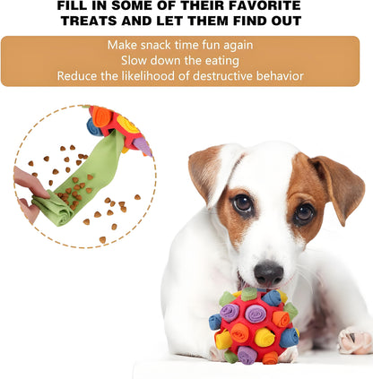 Chew-Resistant Snuffle Ball: Mental Stimulation for Dogs