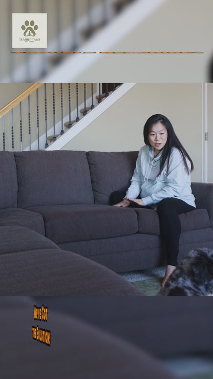 Pet Stairs 5 Steps Non-Slip Foam for High Beds & Sofas