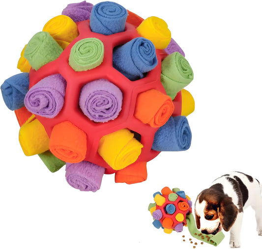 Chew-Resistant Snuffle Ball: Mental Stimulation for Dogs